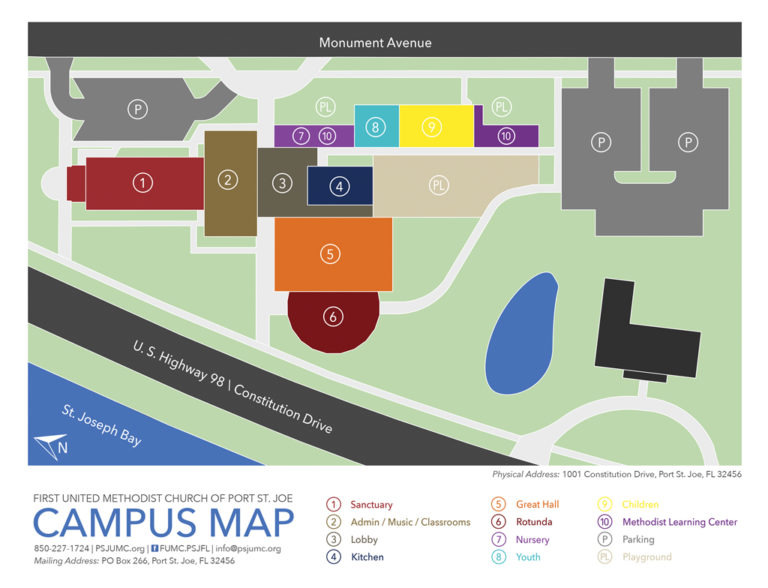 Campus Map | First United Methodist Church